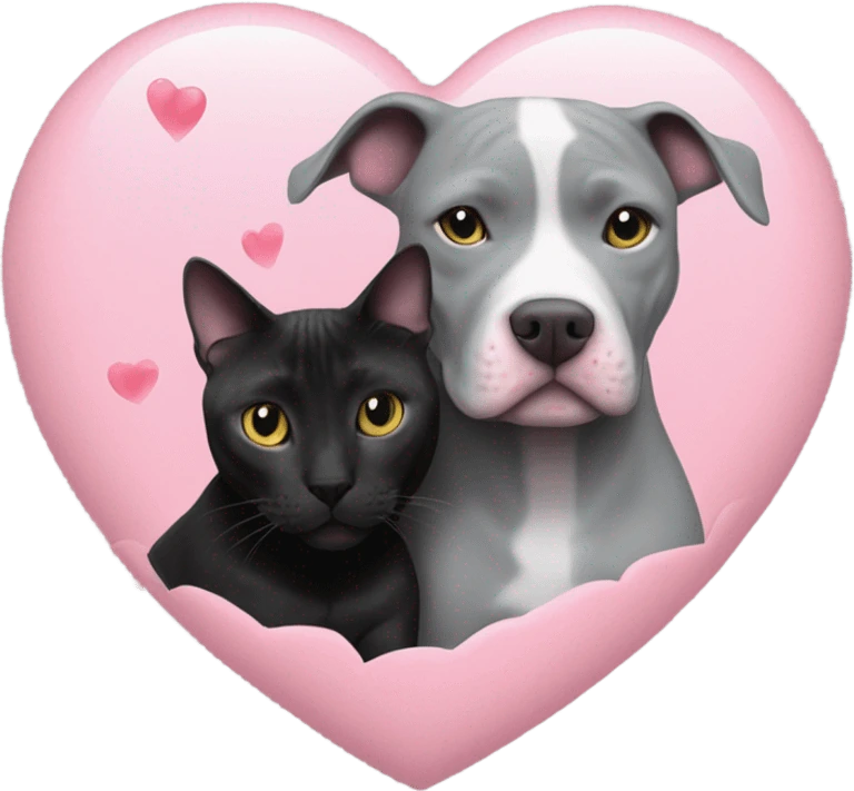Catdogheart emote