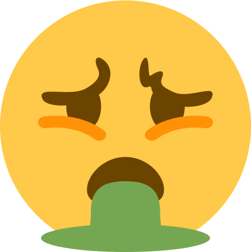 pukeconfused emote