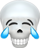 Skulllaugh static emote