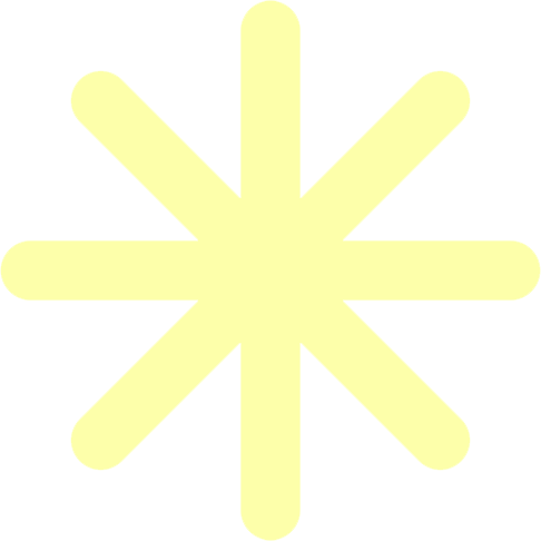 pastelyellowasterisk emote