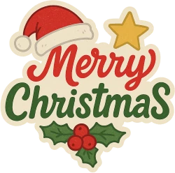 Merrychristmastext emote