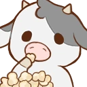 CowPopcorn emote