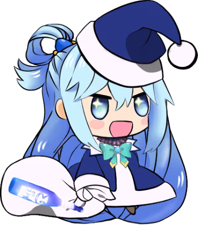Aqua_Padoru emote