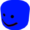 BlueGlowingOof emote