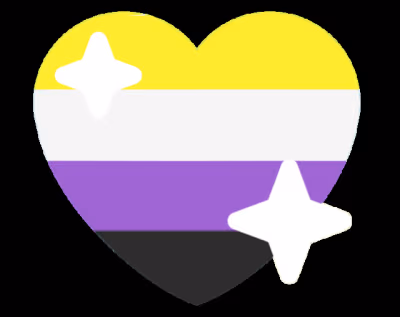 nonbinary_sparkle_heart emote