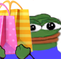 pepe_shoppingbags emote