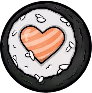 sushi_heart emote