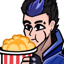 YoruPopcorn emote