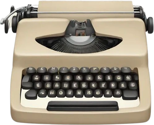 beige_typewriter emote