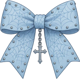 Blue_goth_bow emote