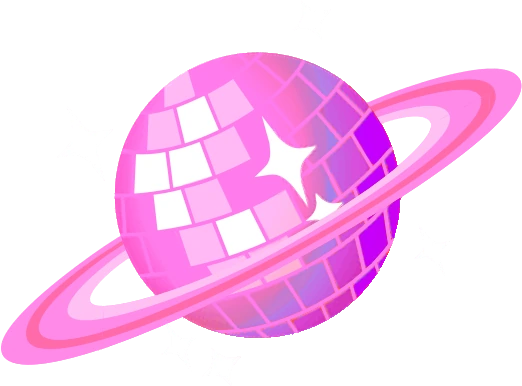 PinkDiscoSaturn emote