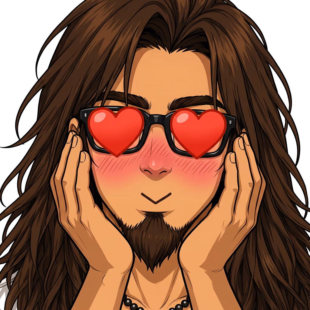 cheddarmunky_heart_eyes_smile sticker