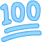 100_blue emote