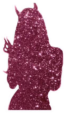 Devilglitterpinkwoman emote