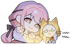 NikkiMomoSpooky emote
