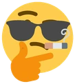 CoolSmokingface emote