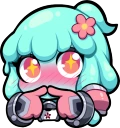 junoBlush emote
