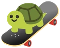 skateboard emote