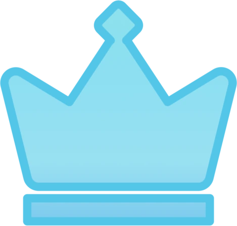 Cyan_crown emote