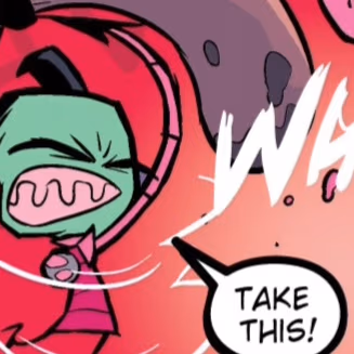 Zim_SackBrainSmack emote