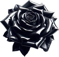Black3dshinnyrose emote