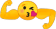 Flexing emote
