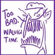 WaluigiTime emote