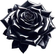 Black3dshinnyrose emote