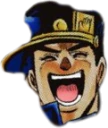 jotarolaugh emote
