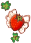 StrawberryCloverBow emote