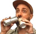 SteveDrink emote
