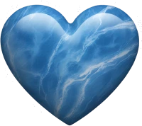 Bluemarbleheart emote