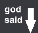 GodSaid emote
