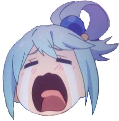 aqua_crying emote