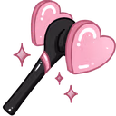 HeartBanHammer emote