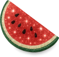 Sparklingwatermelonslice emote