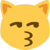kiss_cat_face emote