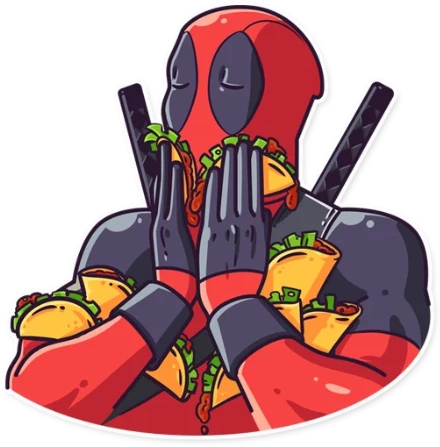 FeelsDeadpoolMan emote