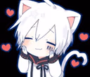 MafuBlushInLove emote