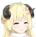 Watame_Smug emote