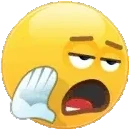 BLABBERING emote