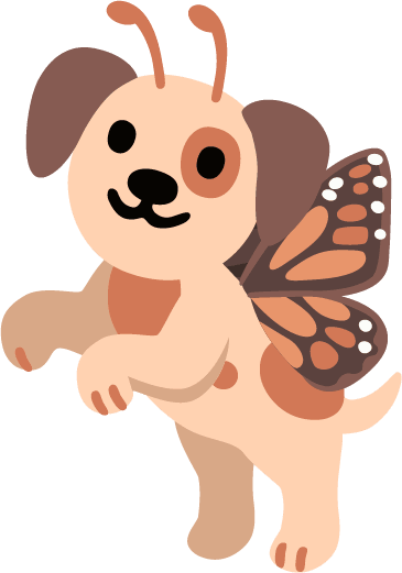 Butterflydog static emote