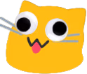 blobcatgooglyblep emote