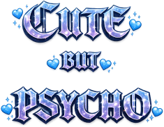 Cutebutpsychoboyishtext emote