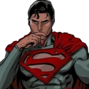 SupermanThink emote