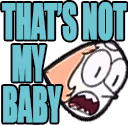 NOTMYBABY emote