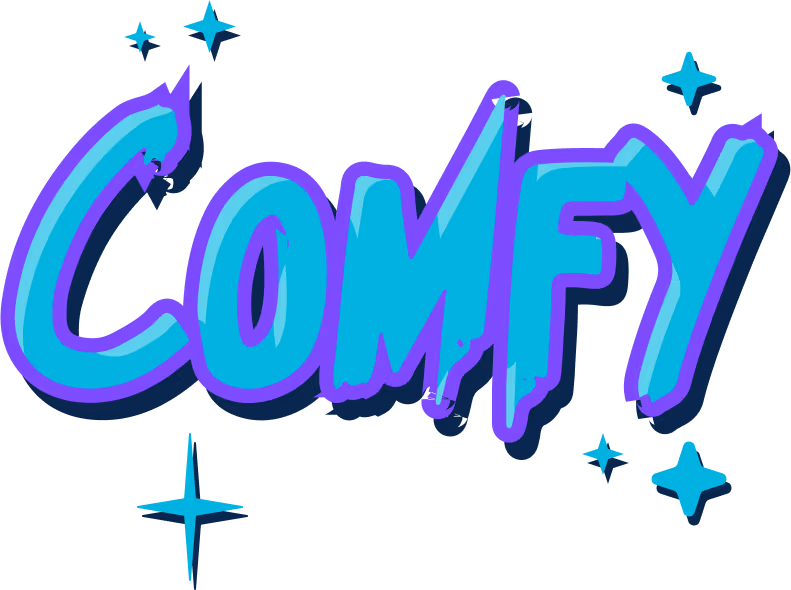 COMFY sticker