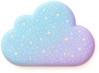 Glittercloud emote