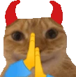 evilcat emote