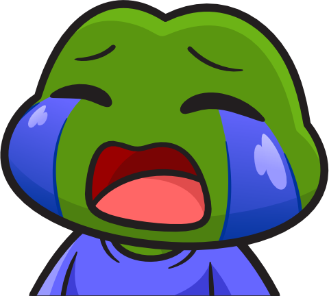 PepeCry static emote